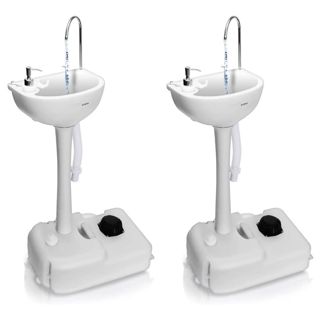 Portable Hand Wash Sink Stand (2 Pack) I5157