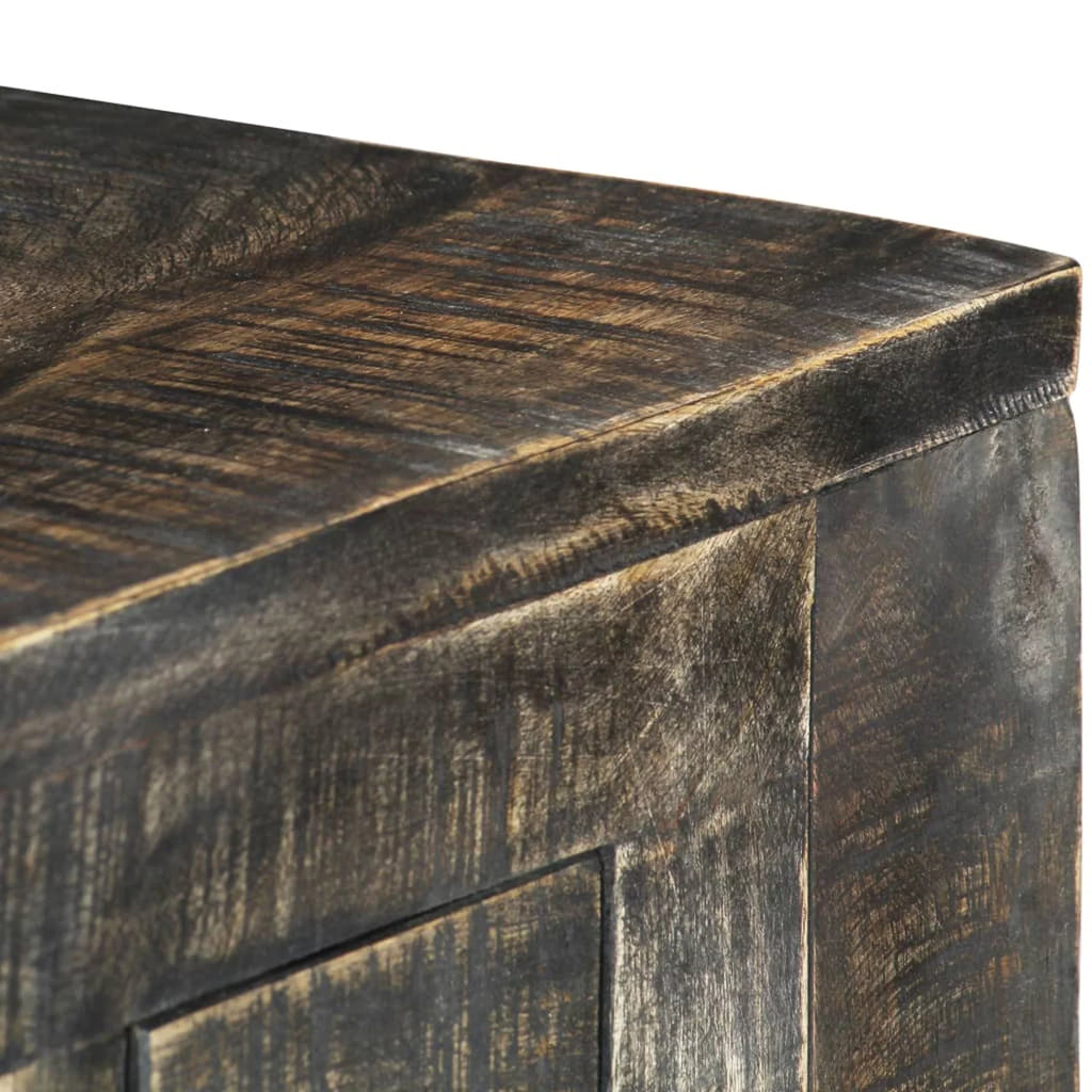 Black Computer Desk with 3 Drawers D289545