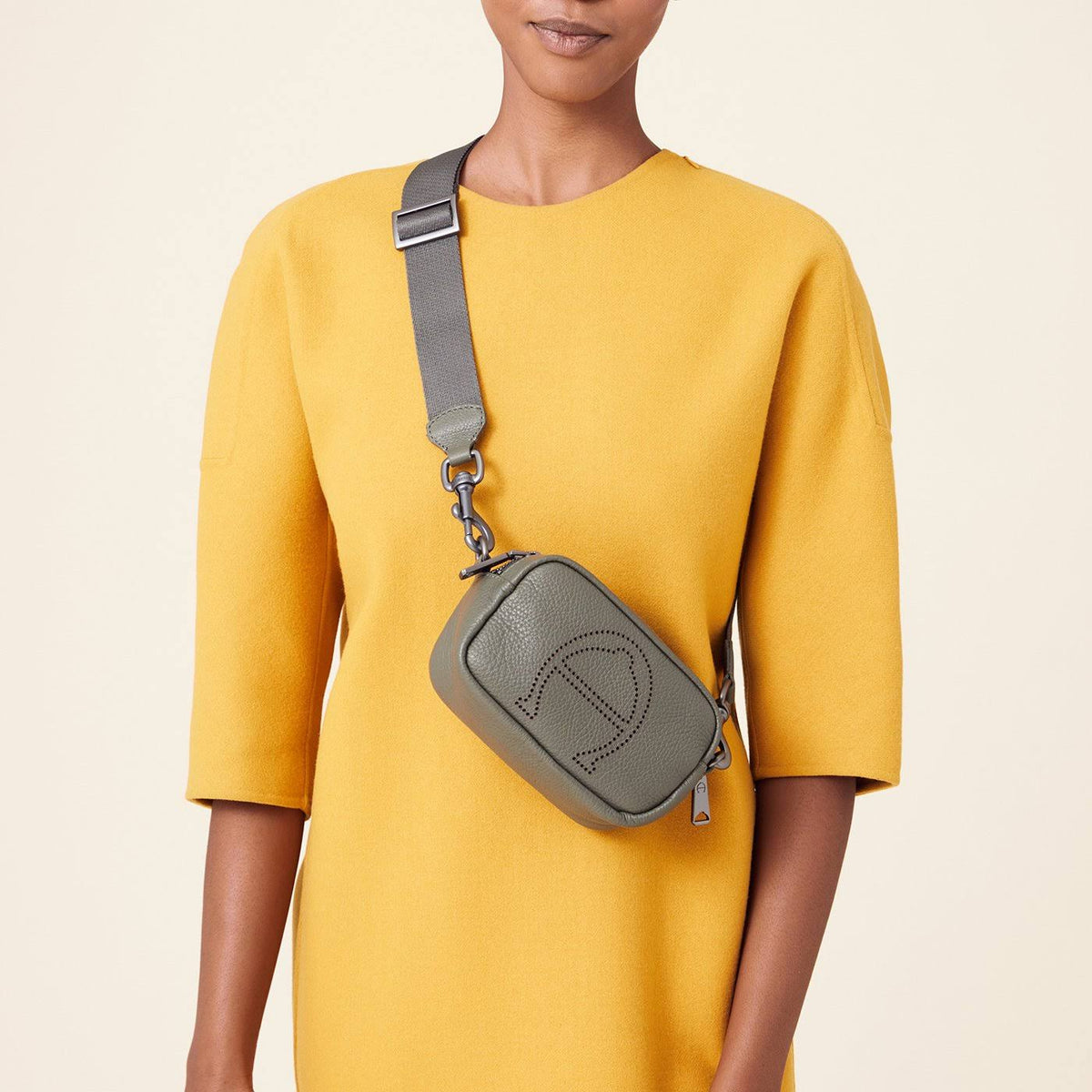 Army Green Mini Camera Crossbody A841