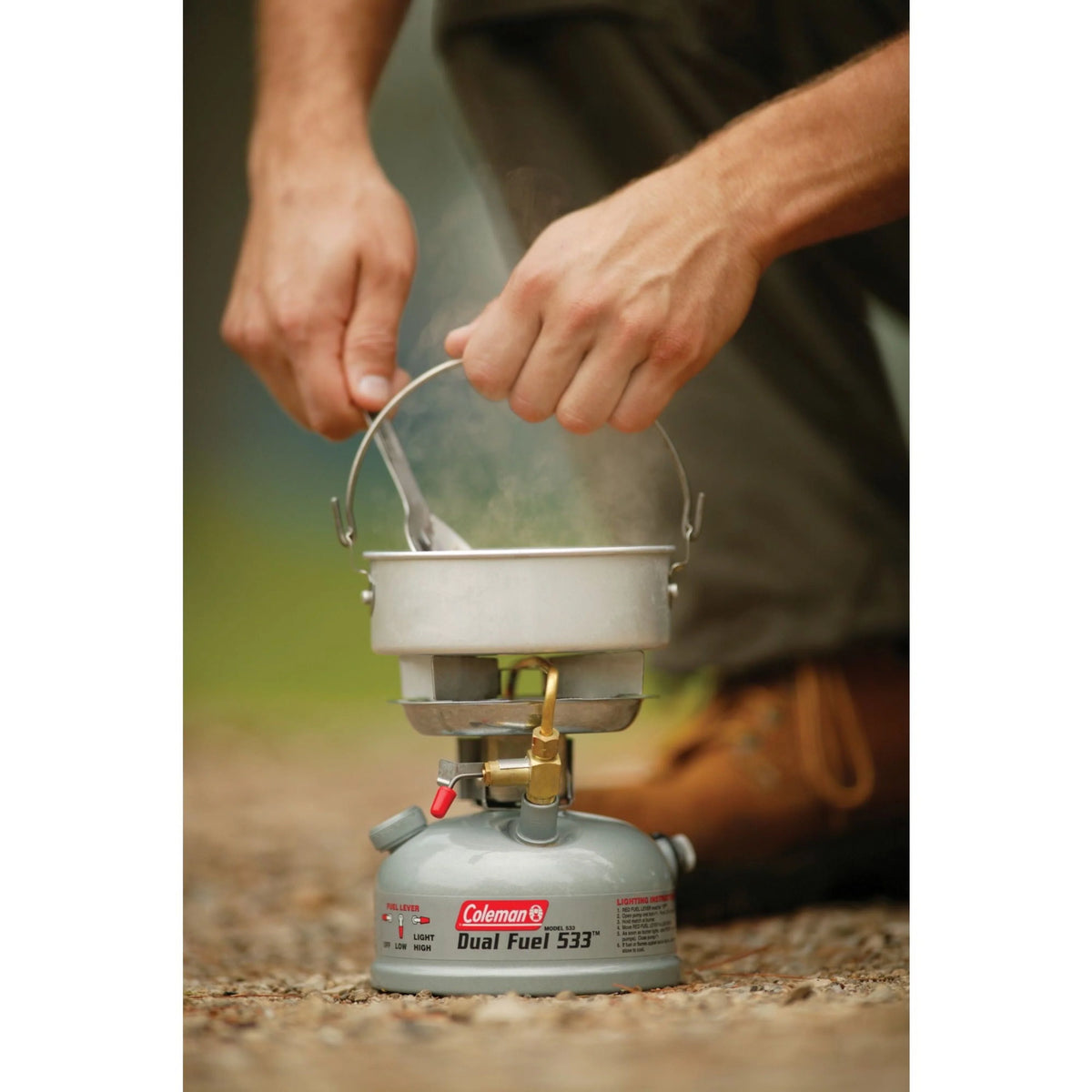 Compact Dual Fuel Camping Stove P953207