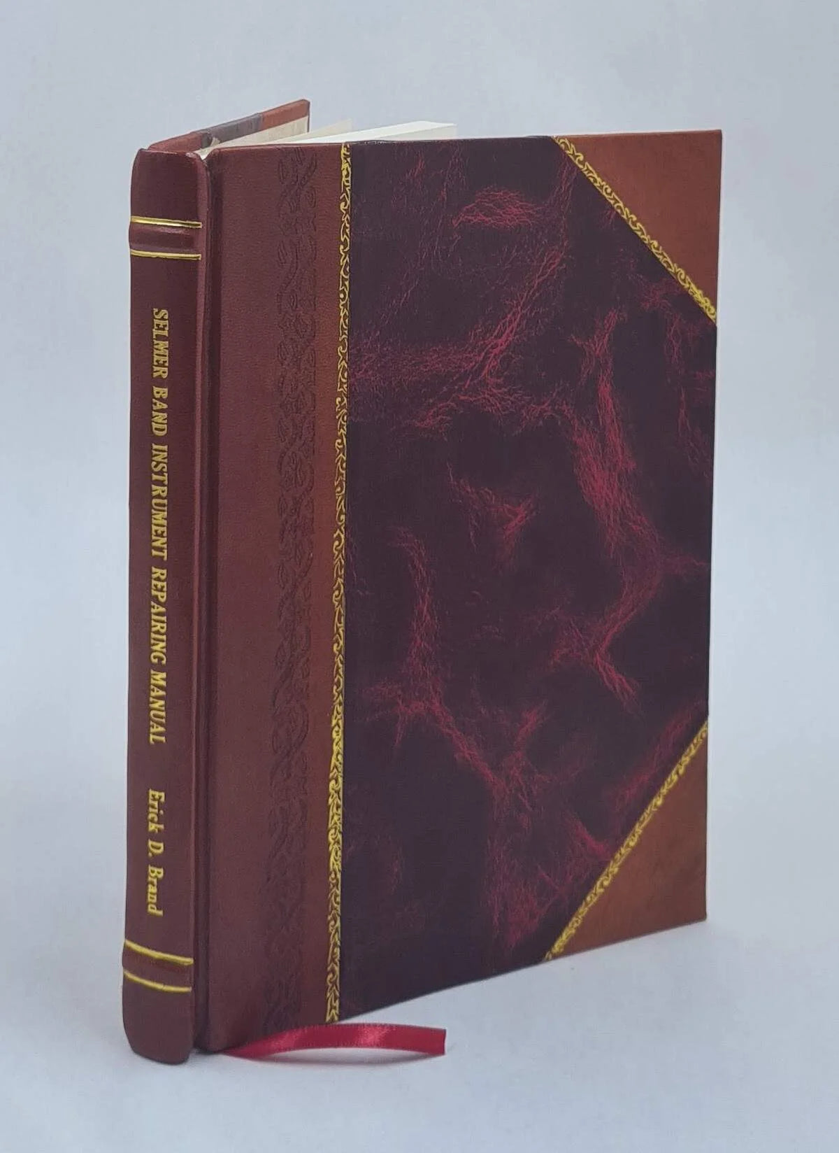 Band Instrument Repairing Manual Leather Bound J926391