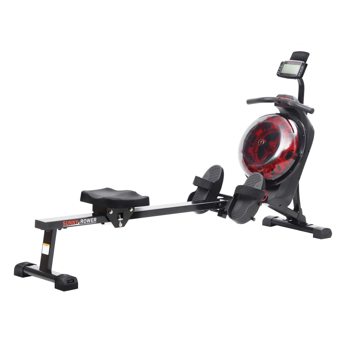 Black Magnetic Water Rowing Machine P739
