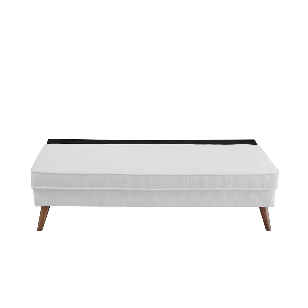 White Fabric Sofa I5094