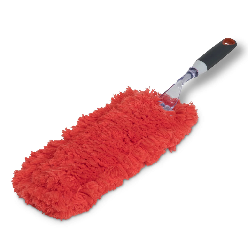Microfiber Hand Duster Flat Non-Slip Grip Machine Washable U7332