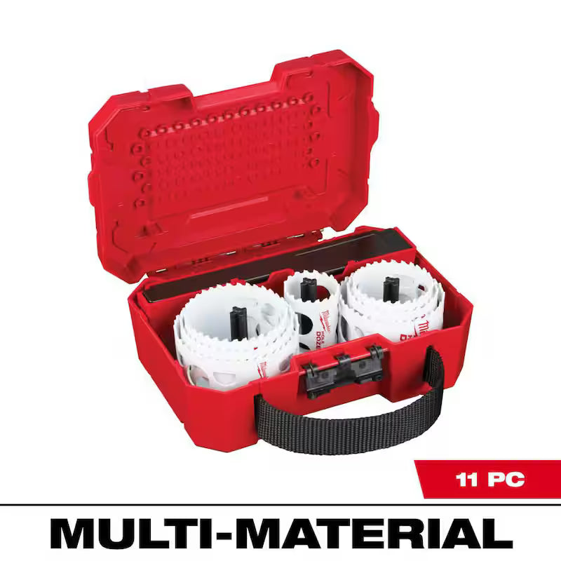 General Purpose Bi-Metal Hole Saw Set (11-Piece) B582311