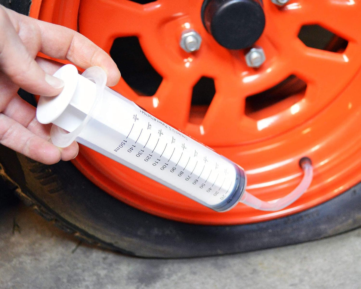 5-in-1 Flat Tire Protection Kit with Sealant Injector, Pack of 2 Q5830