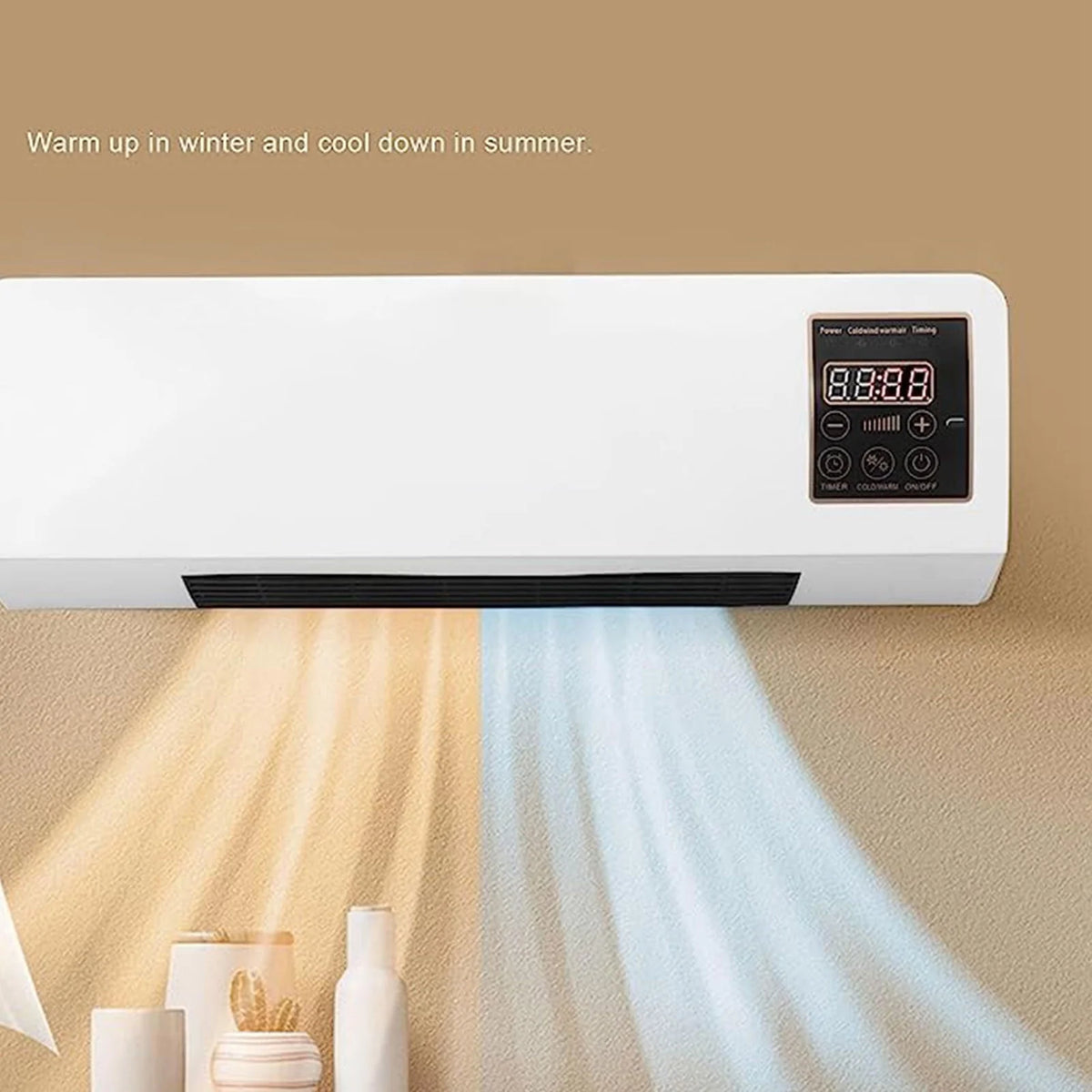 Wall Mounted Mini Conditioner with Remote Control A656