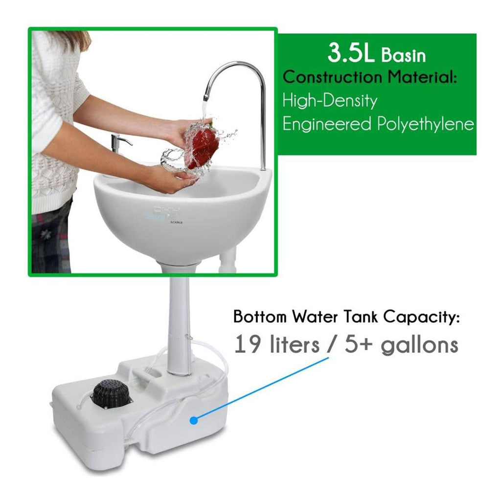 Portable Hand Wash Sink Stand (2 Pack) I5157