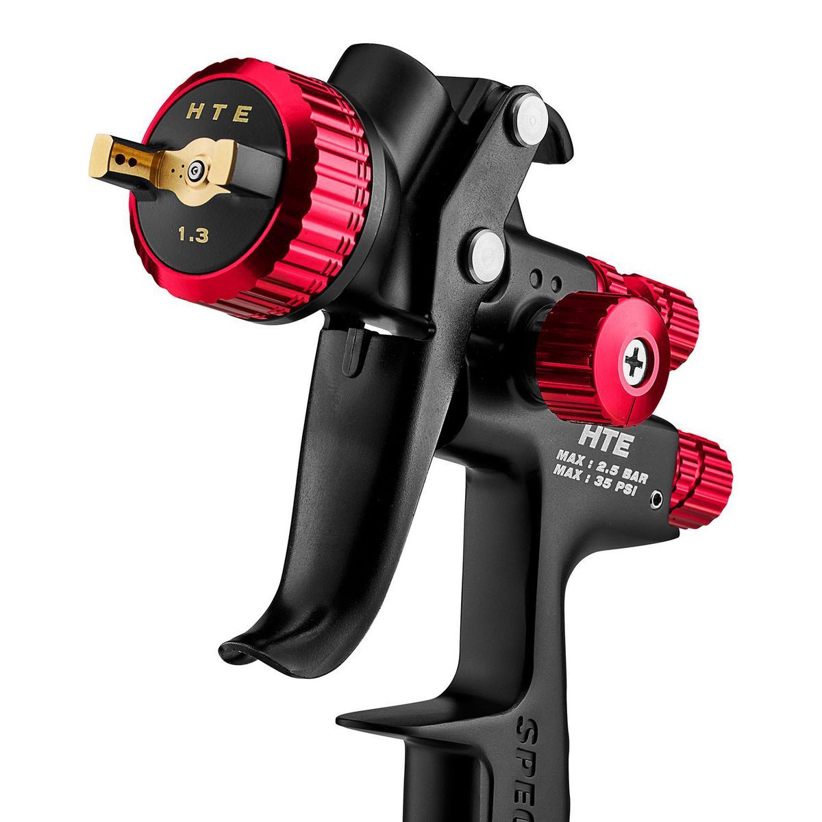 Gravity Feed Spray Gun with Side Fan Control F4953