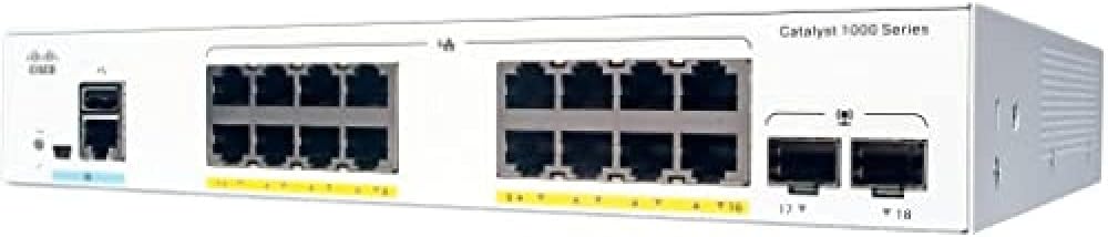 16 Port Gigabit Ethernet Network Switch with 2 1G SFP Uplink Ports X384