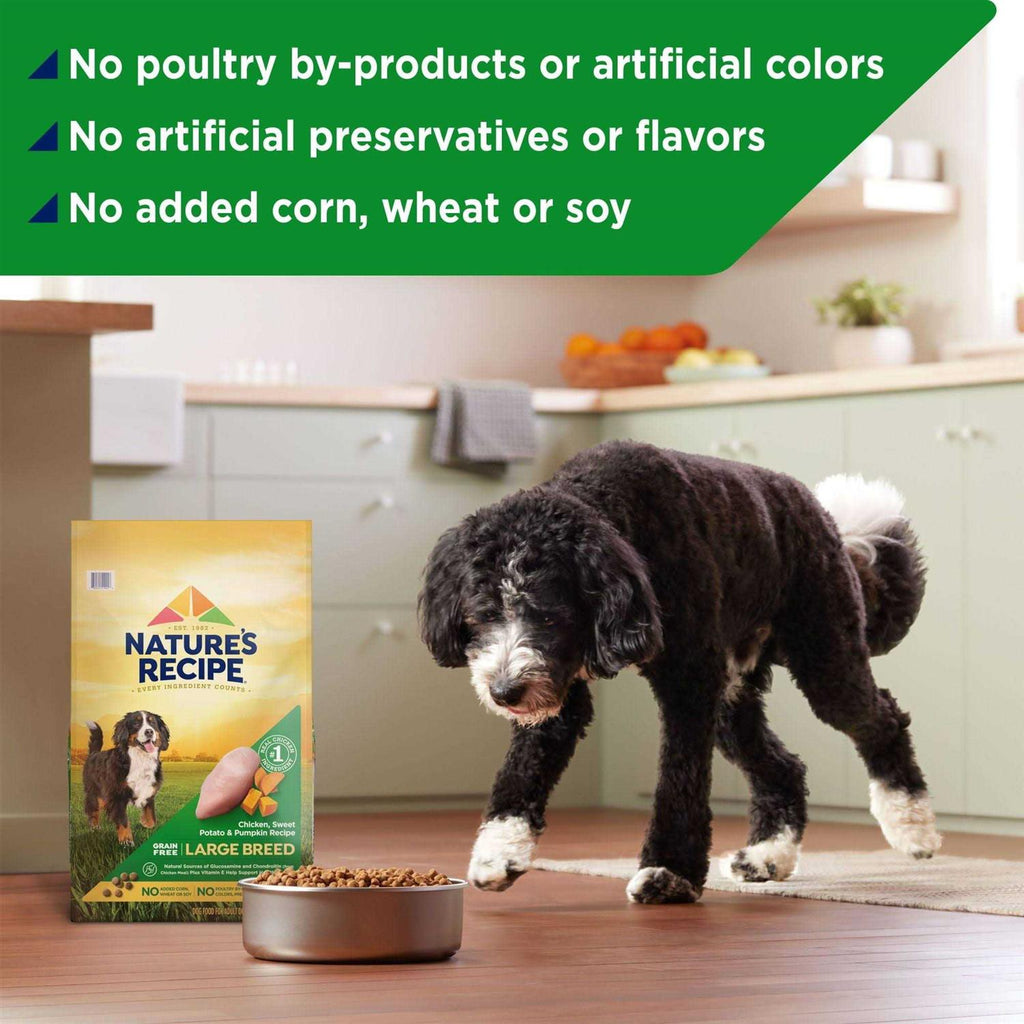 Large Breed Grain-Free Chicken Sweet Potato Pumpkin Dry Dog Food F2242