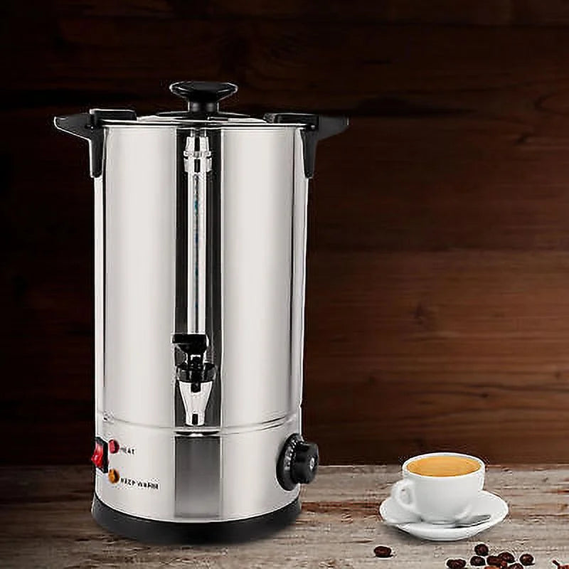 10L Commercial Stainless Steel Hot Water Boiler Tea Urn O9683