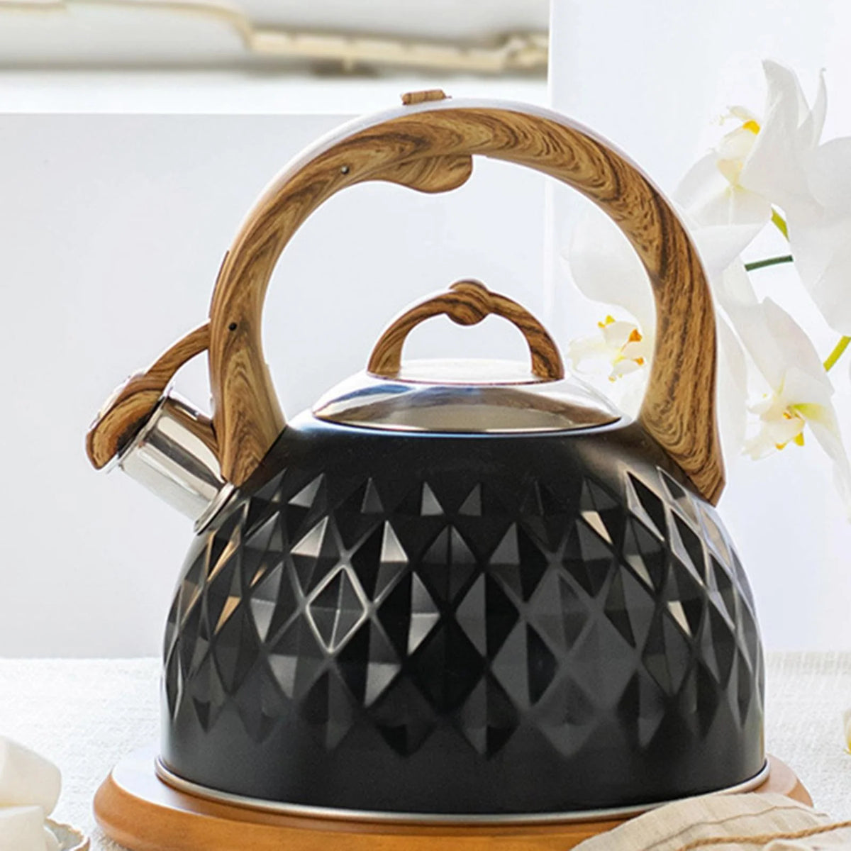3L Stainless Steel Whistling Kettle M4940