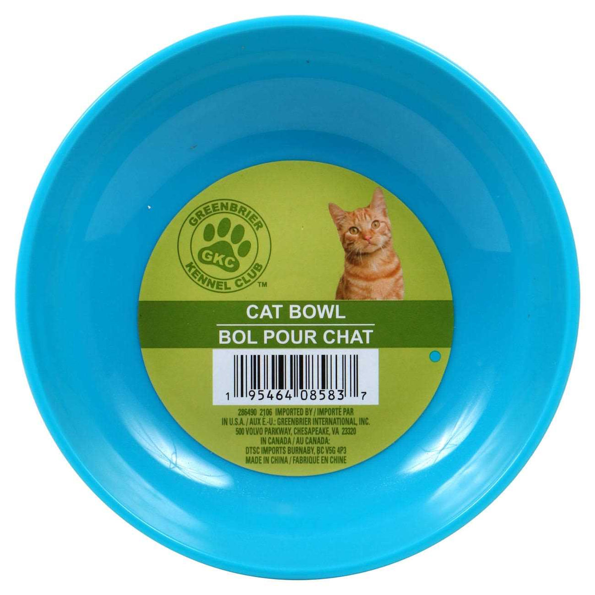 Plastic Non-Slip Cat Bowls Q57525