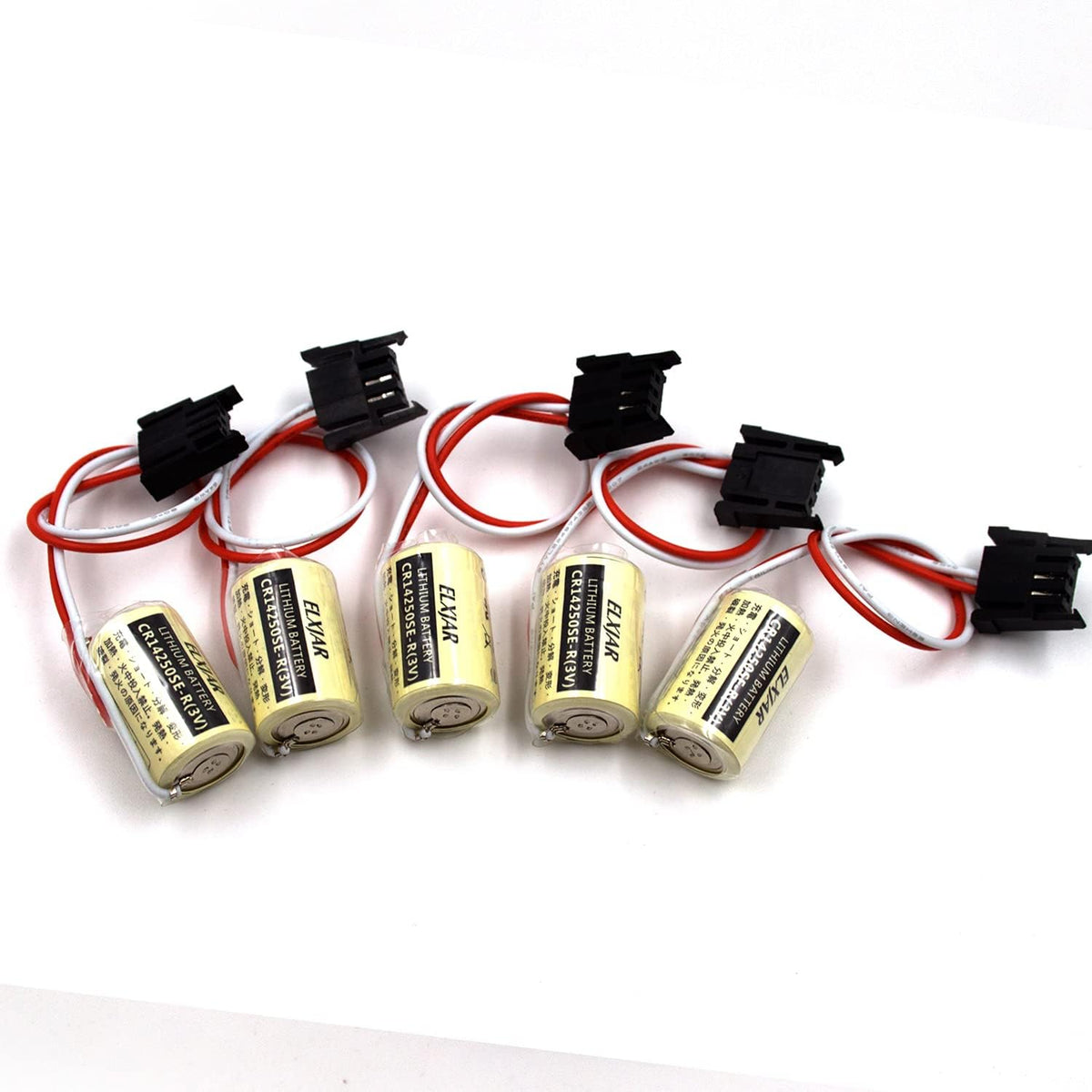 (5-Pack) 3V 1100mAh Replacement PLC Battery for SLC-500 Series Controls Pack of 2 Y261