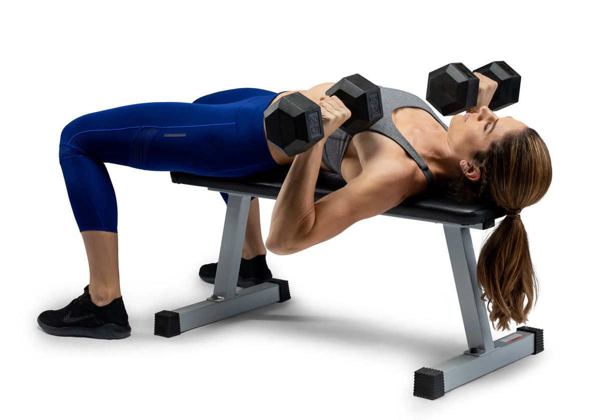 25lb Rubber Hex Dumbbell I6944