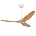 60 Ceiling Fan with Bamboo Blades and White Finish Y777572
