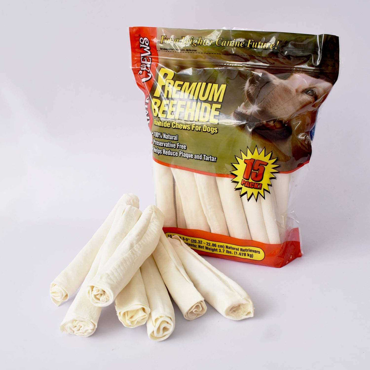 All-Natural Beef Hide Chews V315