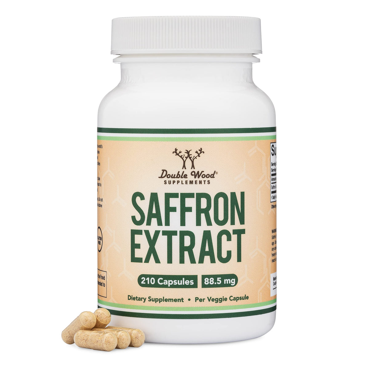 Saffron Extract 88.5mg Vegan Capsules 210 Count Z171539