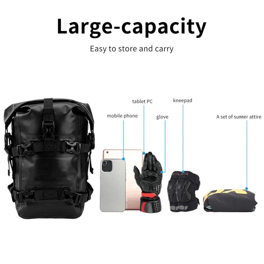 Motorcycle Frame Bag Full Waterproof 8L J6148