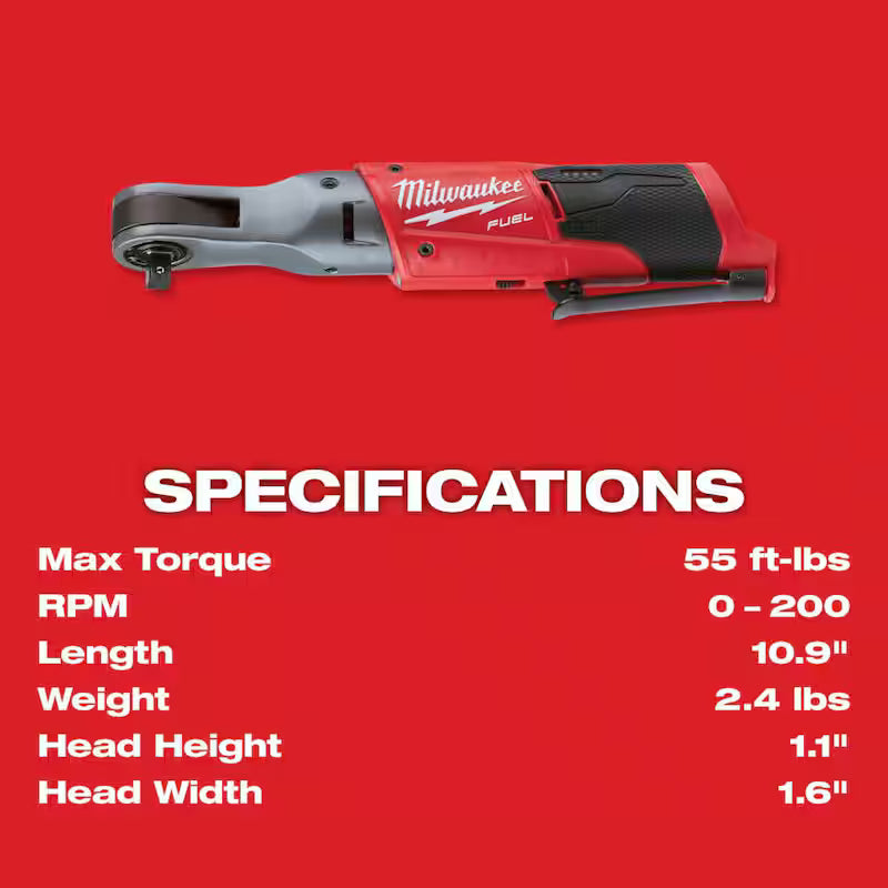 12V Lithium-Ion Brushless Cordless 3/8 in. Ratchet P674166