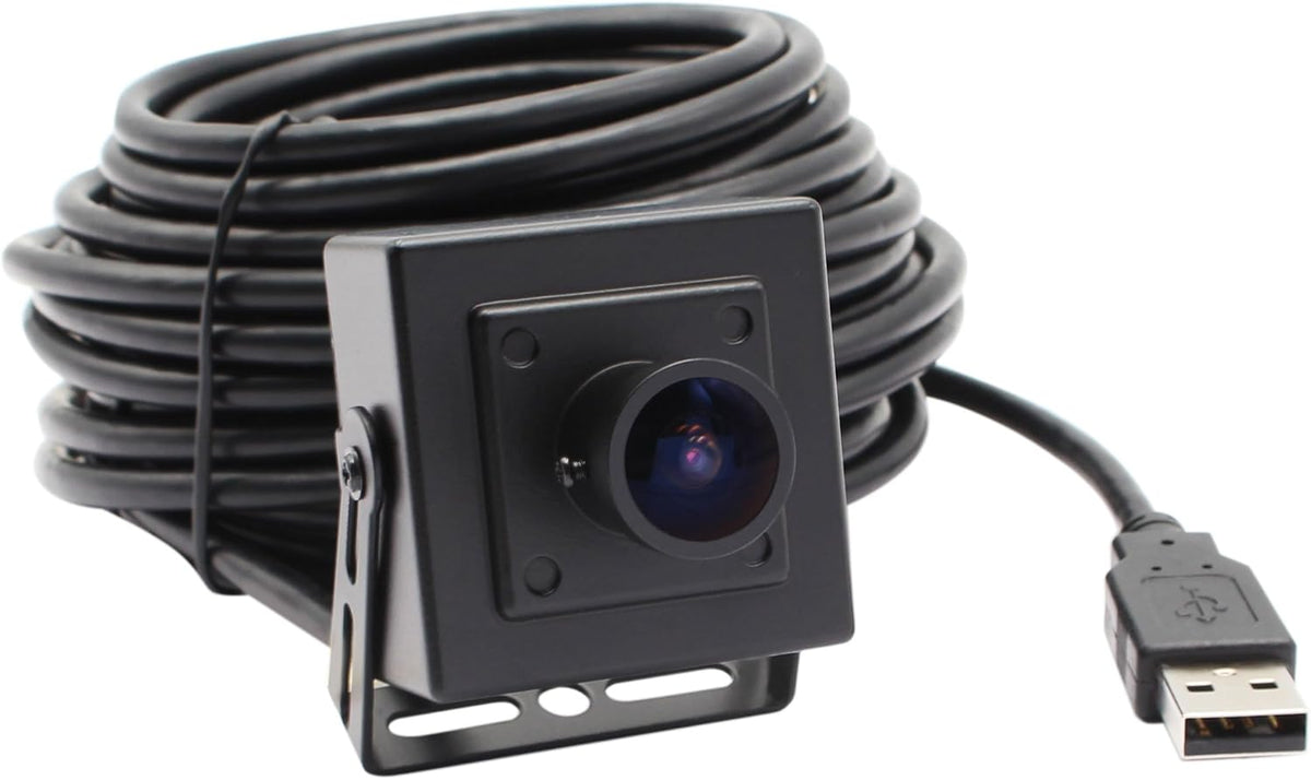 170 Degree 5.0 Megapixel USB Fisheye Camera with Aluminum Case, Pack of 2 H9488