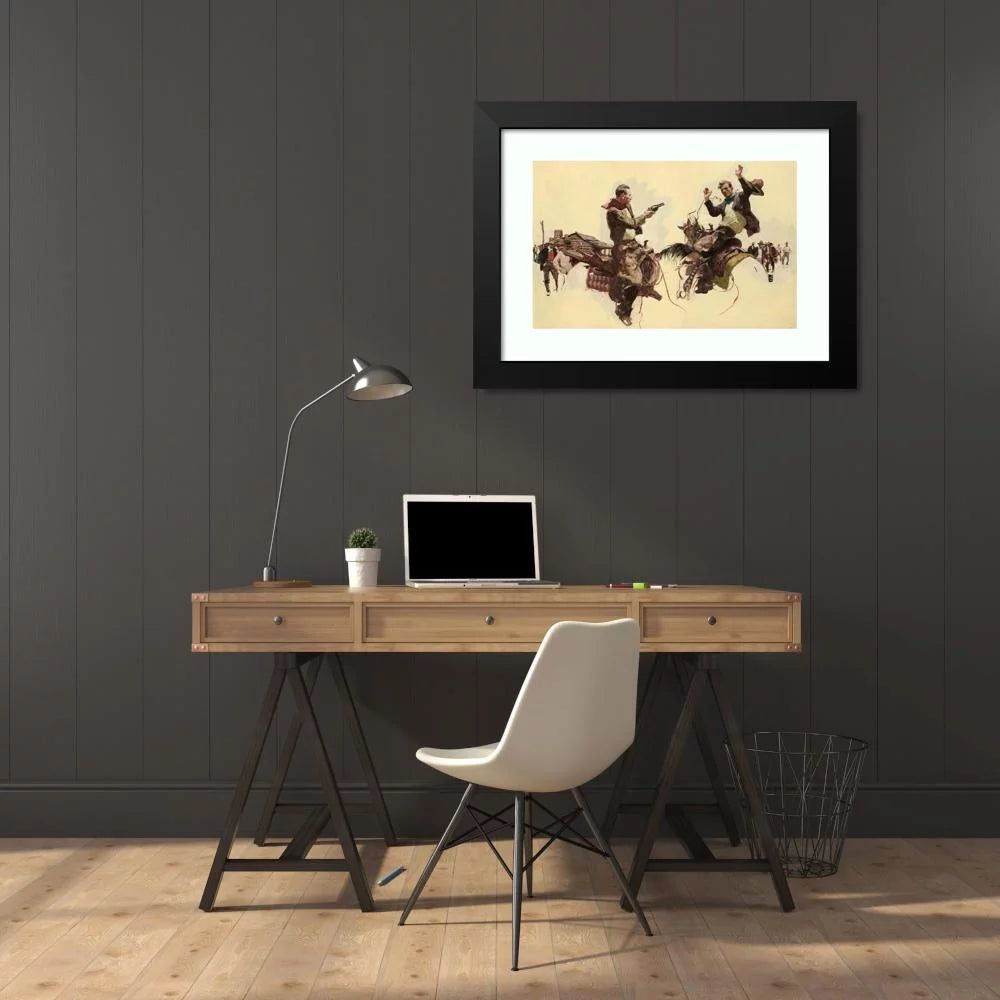 Black Framed Art Print S159236