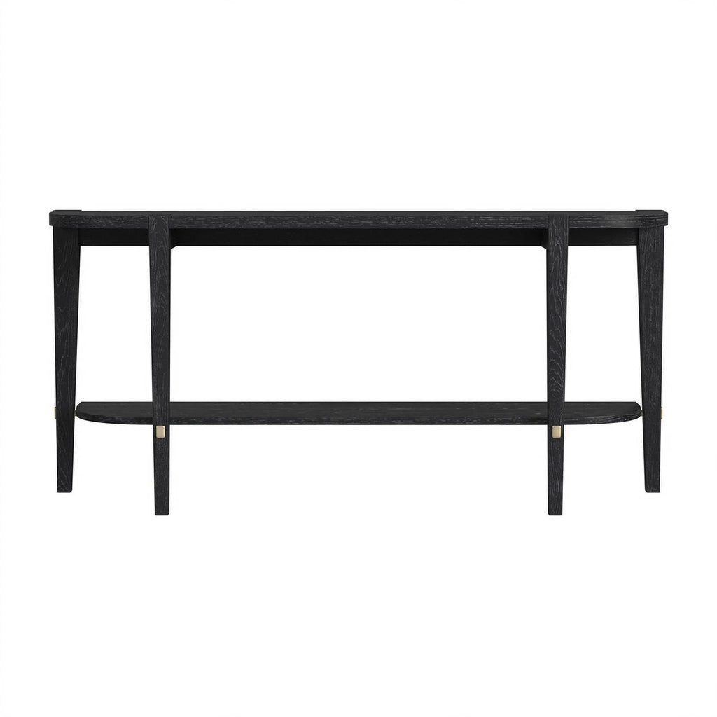 Black Wood Console Table M812