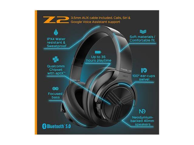 Z2 Bluetooth Noise-Cancelling Headphones A791