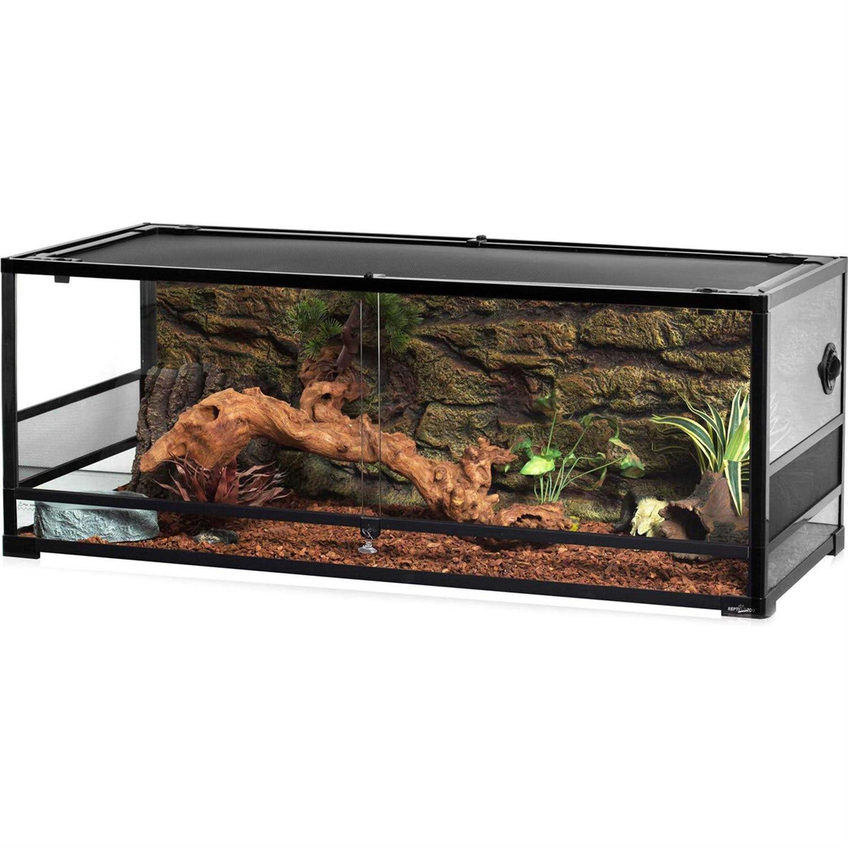 Glass Reptile Terrarium with Sliding Doors Z330138