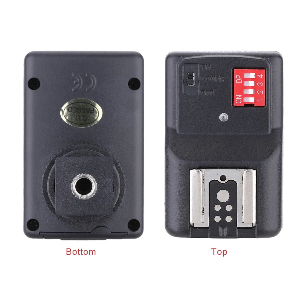 Wireless Remote Flash Trigger Set with 4 Receivers T937