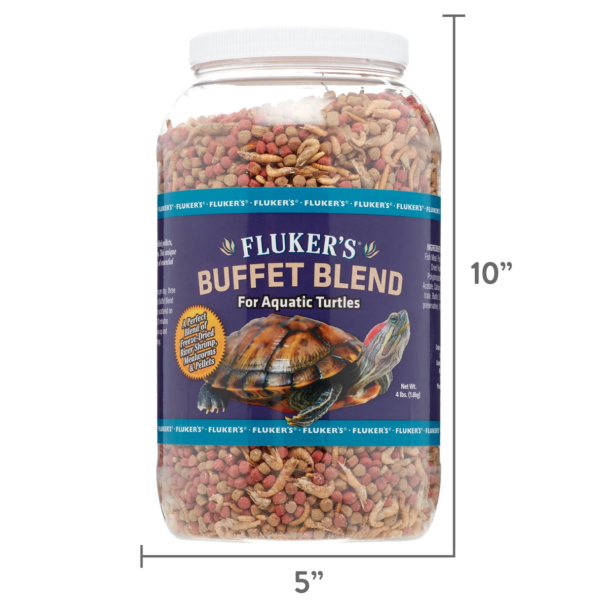 Buffet Blend Turtle Food, 4 lb P1420