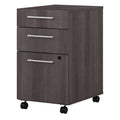 3 Drawer Mobile File Cabinet, Storm Gray W185