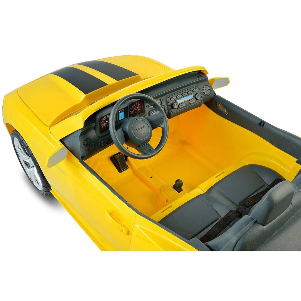 12V Two Seater Ride-On Car, Yellow D97431