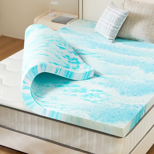 3 Inch Thick Gel Infused Memory Foam Mattress Topper King N46850