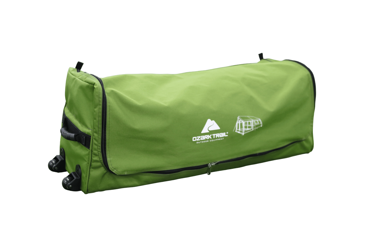 8-Person Cabin Tent with Screen Porch, Green I3681