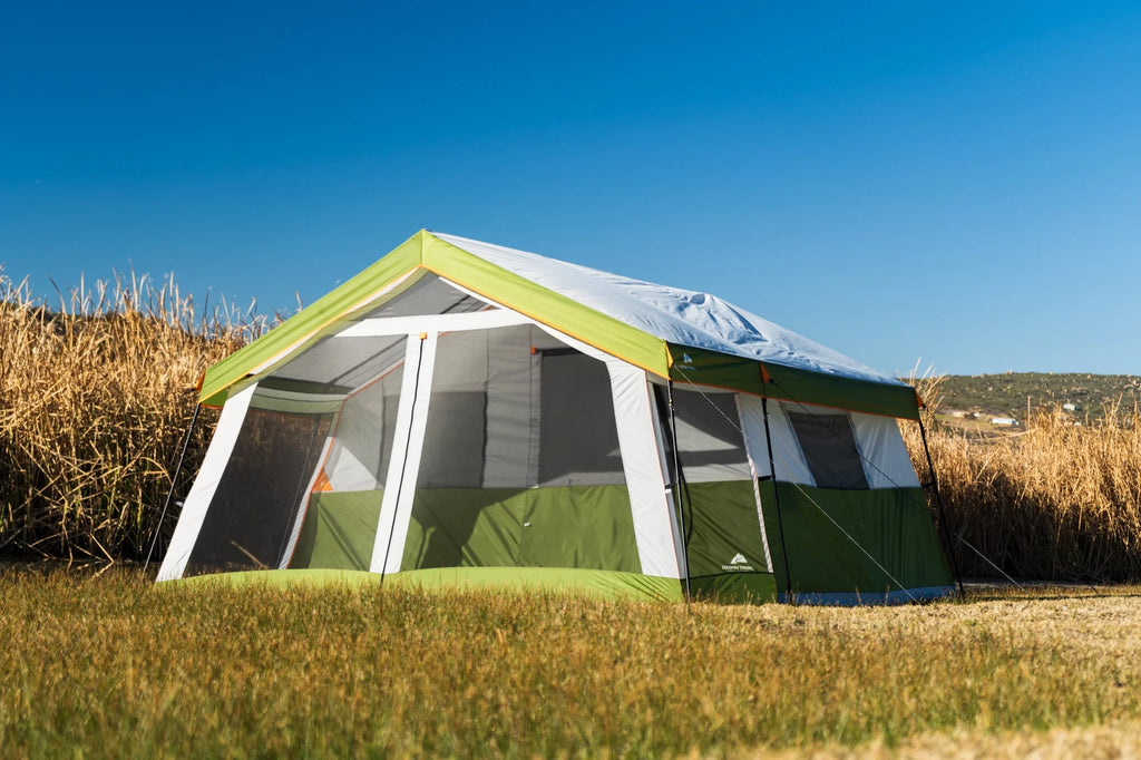 8-Person Cabin Tent with Screen Porch, Green I3681