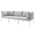 Grey Aluminum Outdoor Sofa P36554
