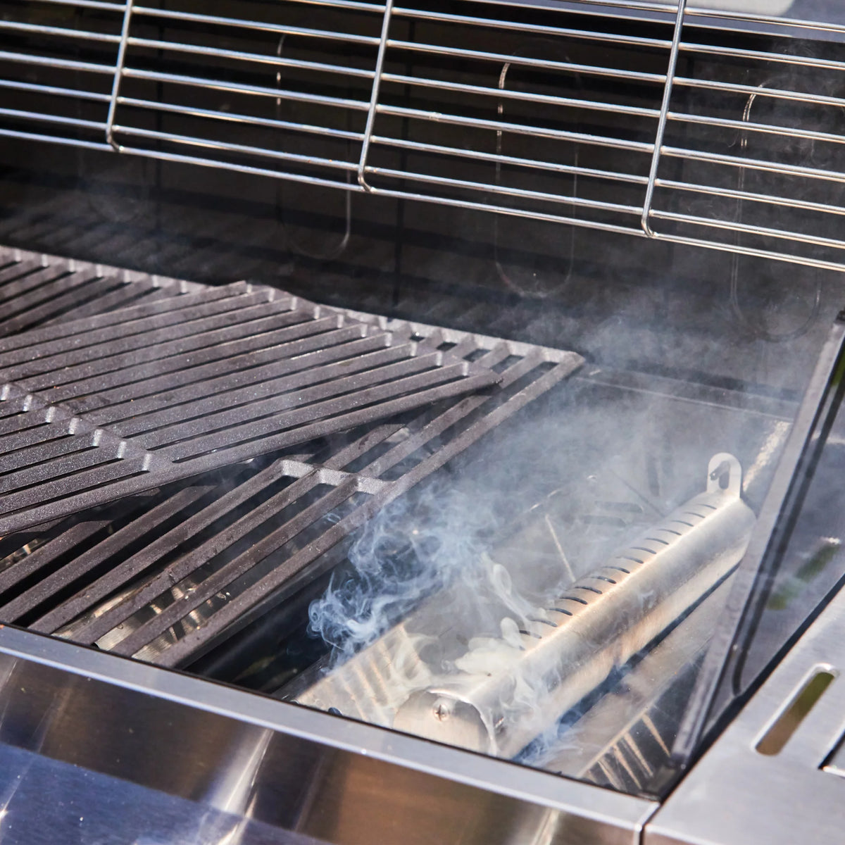 Five-Burner Propane Gas Grill with Side Burner B533380