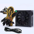 2000W ATX PC Power Supply for 8 GPUs (Black) Y42434