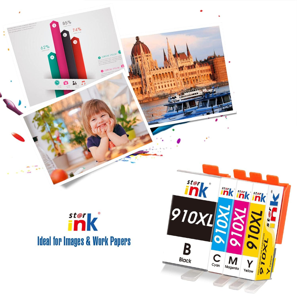 Compatible Ink Cartridge 4 Packs Black Cyan Magenta Yellow K882359