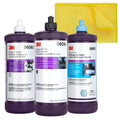 3M Rubbing Compound, Machine Polish, Ultrafine Polish Buffing And Polishing Kit Y64718
