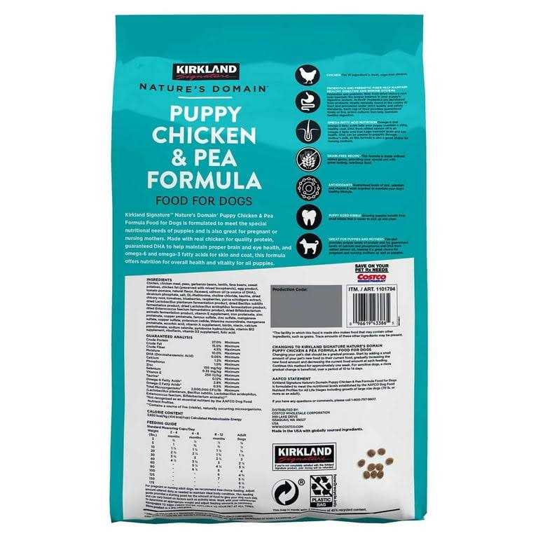 Chicken & Pea Dog Food 20 lb D498229