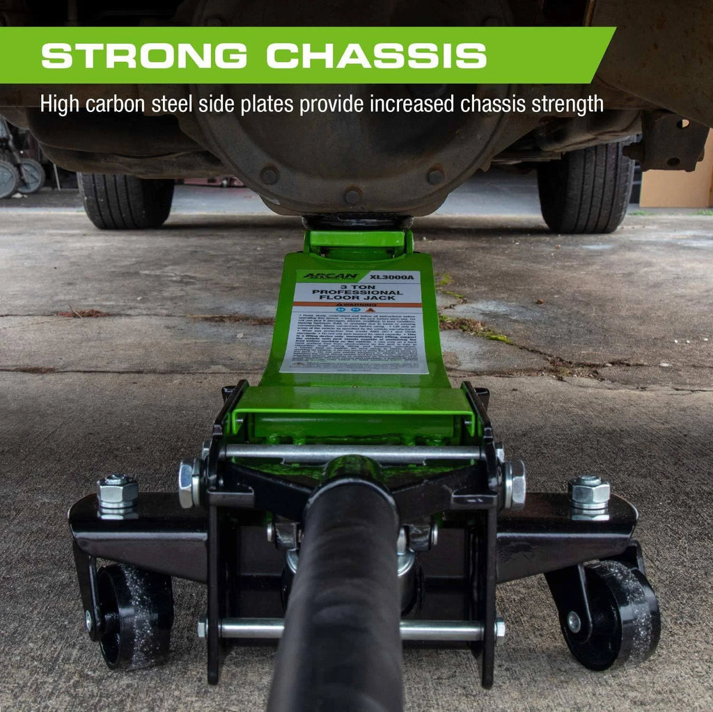 3 Ton Low Profile Quick Rise Steel Floor Jack C238