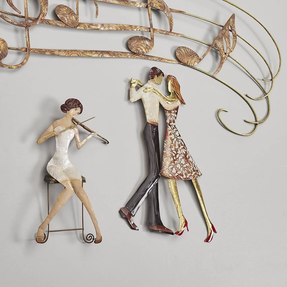 Large Musical Notes Wall Decor P626112
