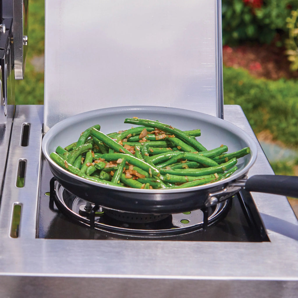 Five-Burner Propane Gas Grill with Side Burner B533380