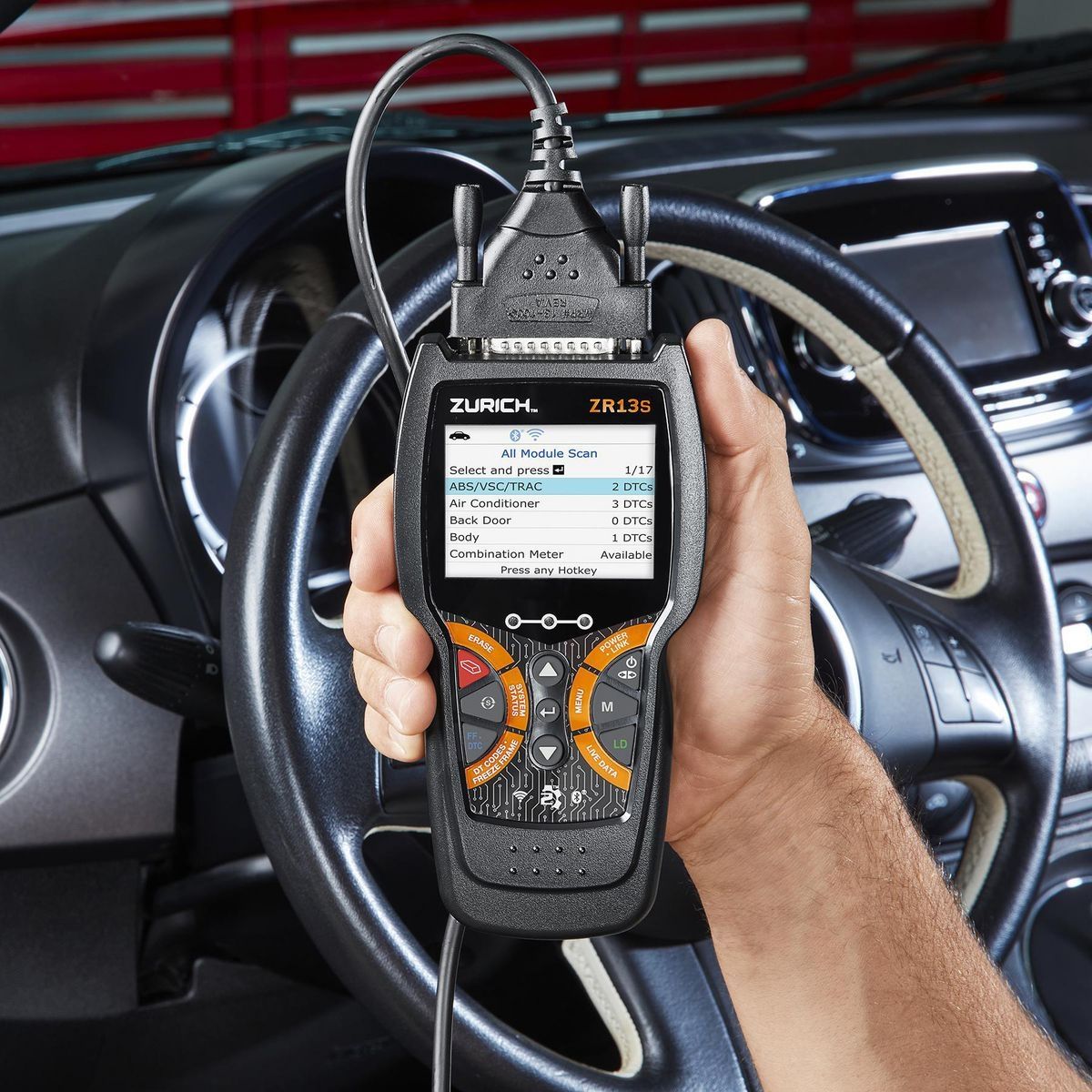 OBD2 Code Reader with ABS/SRS F927794