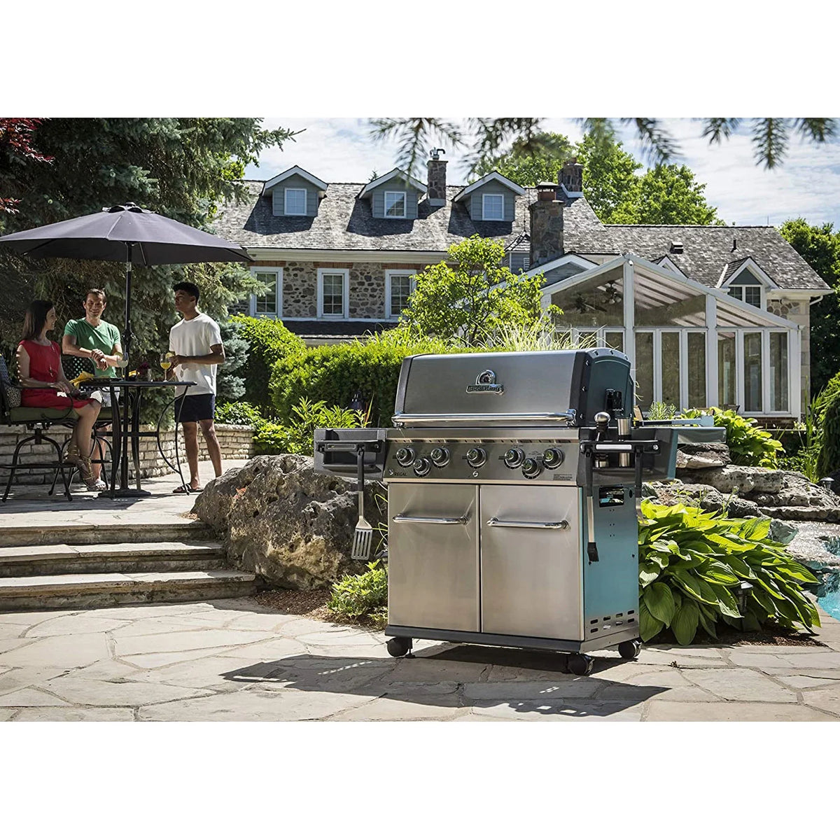 5 Burner Stainless Steel Outdoor Liquid Propane Grill A834944