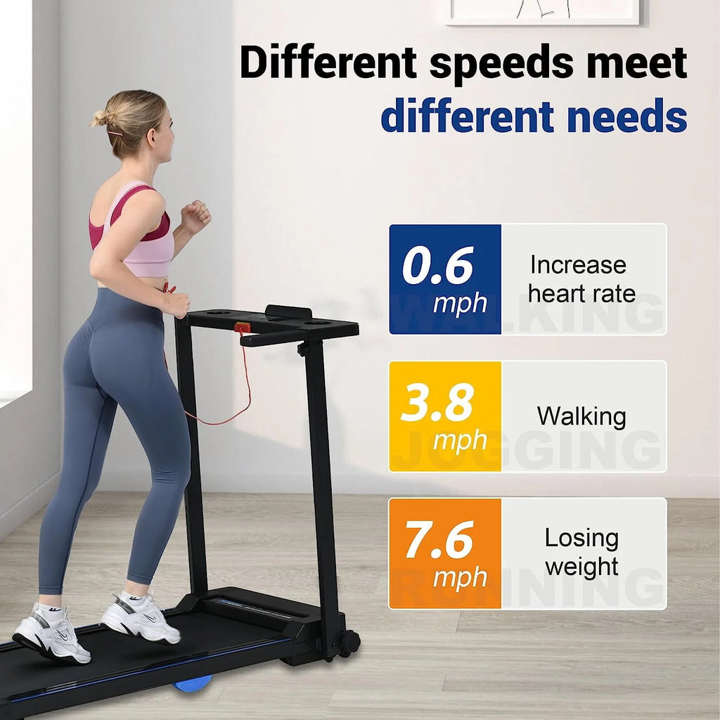 2 HP Folding Incline Exercise Treadmill I600640