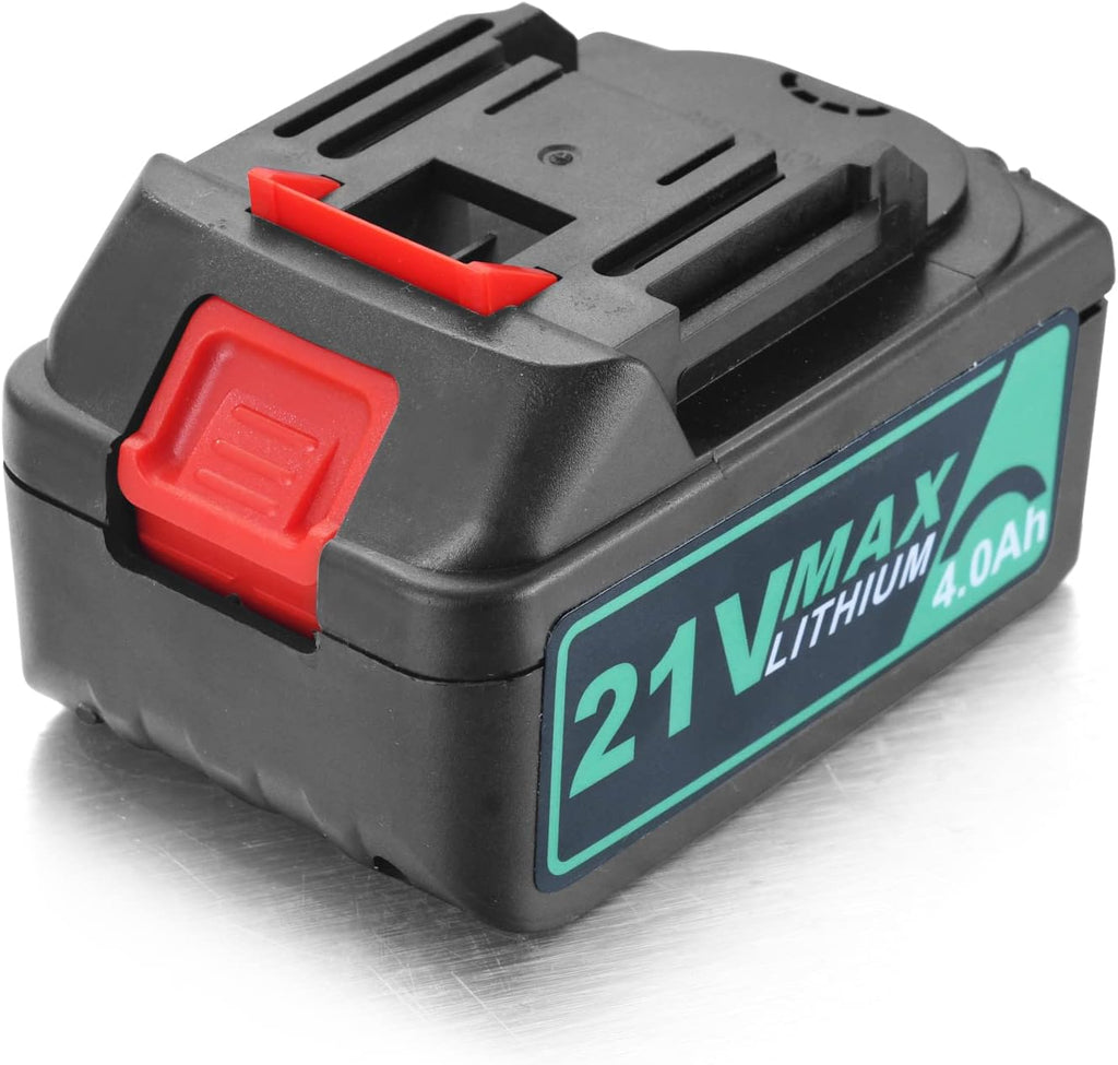 Cordless Handheld Leaf Blower with 2.0Ah Battery and Charger, 2 Speeds, 2 Adjustable Tubes, Dark Green, Pack of 2 G9891